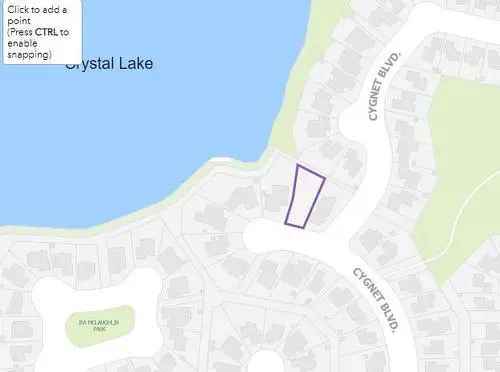 Vacant Land for Sale in Crystal Lake Estates Grande Prairie Alberta