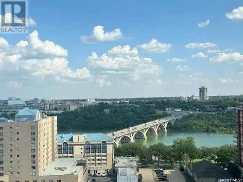 Downtown Saskatoon Condo For Sale - River & City Views