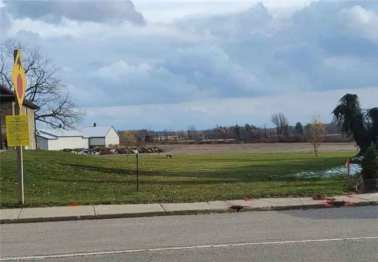 0.60 Acre Lot Approved for Severance Near Tillsonburg