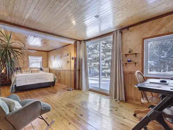 Secluded Farmhouse with Wood Features Lanaudiere