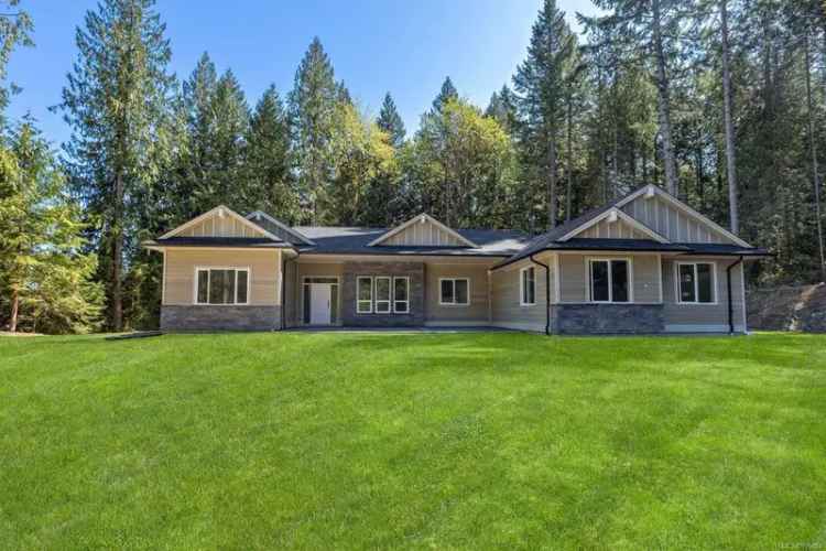 4 Bed 4 Bath Custom Home near Mill Bay