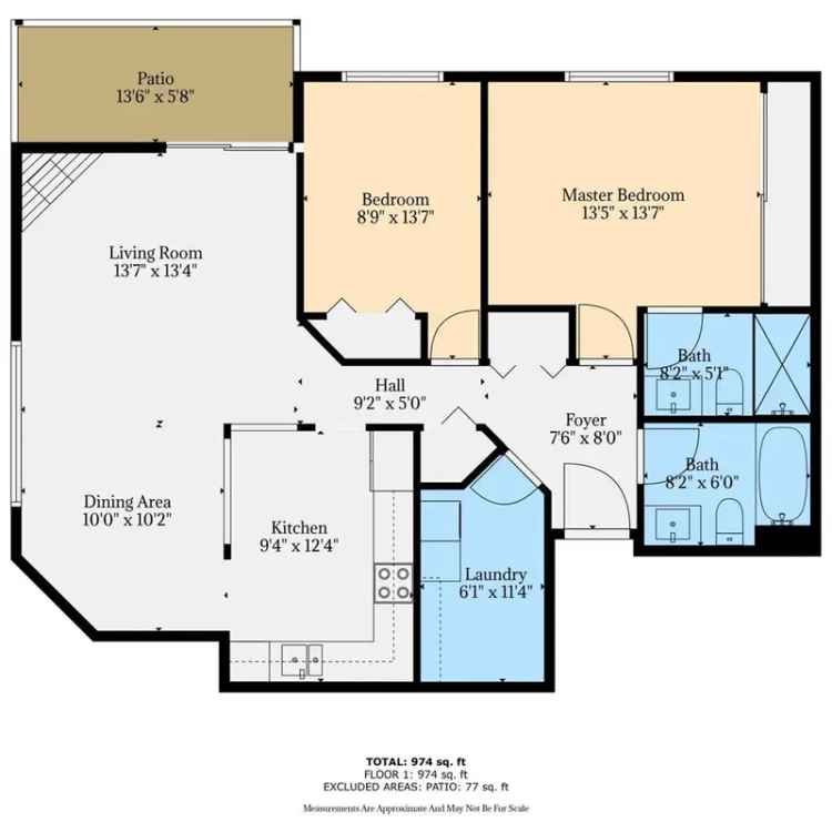 2 Bed 2 Bath Ground Floor Condo in Catalina Gardens