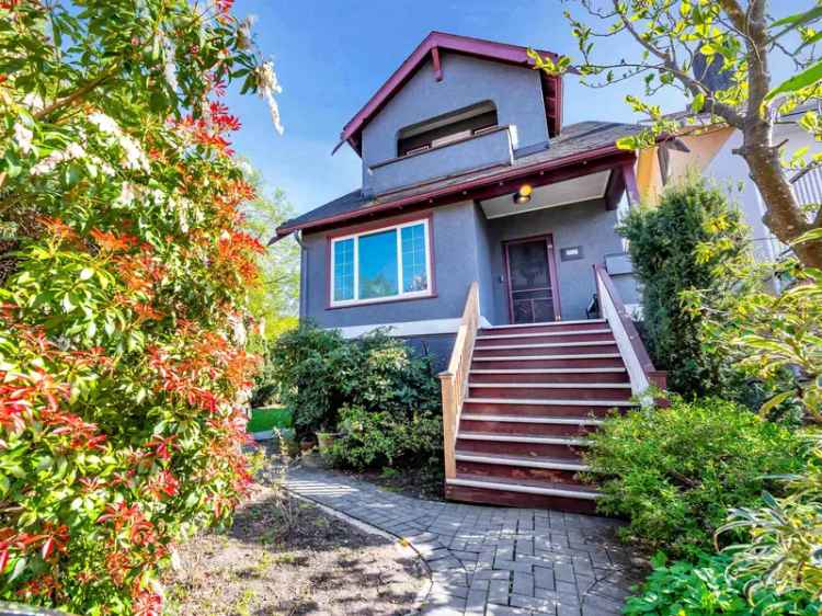 494 E 18th Avenue Vancouver Family Home with Suite Potential