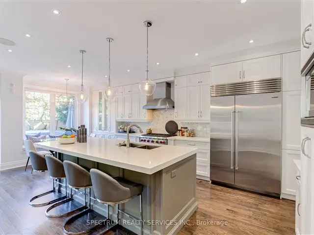 Beautiful North Leaside Home with Chef's Kitchen and Stunning Yard