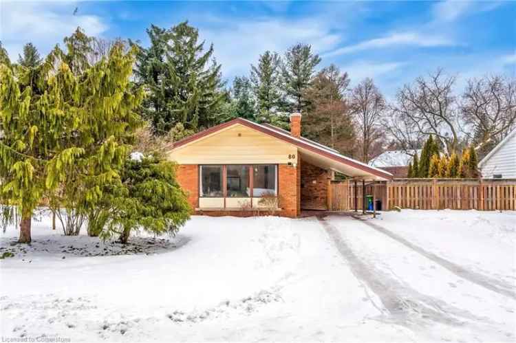 Ancaster Family Home 3 Bed 2 Bath Spacious Lot Updated Kitchen