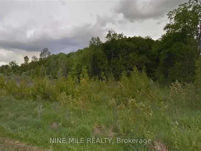 94 Acres Near Orillia - Farmland and Wooded Area