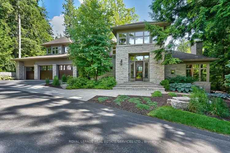 Luxury Ancaster Home Award Winning Frank Lloyd Wright Inspired Design