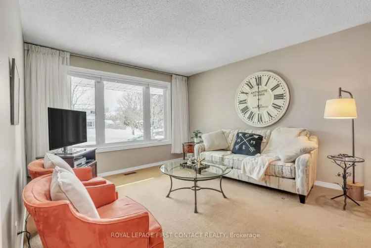 Buy bungalow in family friendly neighbourhood south of Barrie with gardens