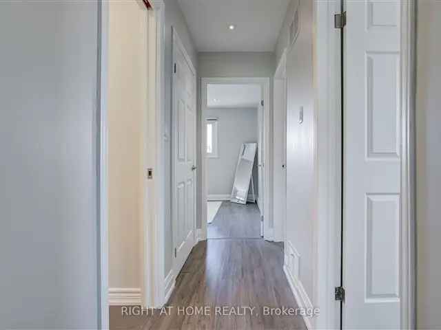 Beautifully Renovated Semi-Detached Raised Bungalow in Mississauga