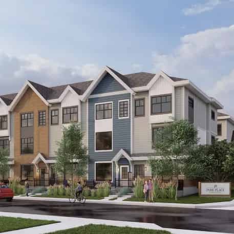 Townhome in Park Place of Lake Mahogany by Jayman BUILT