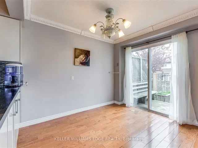 Erin Mills Freehold Townhouse  Renovated Kitchen Great Schools