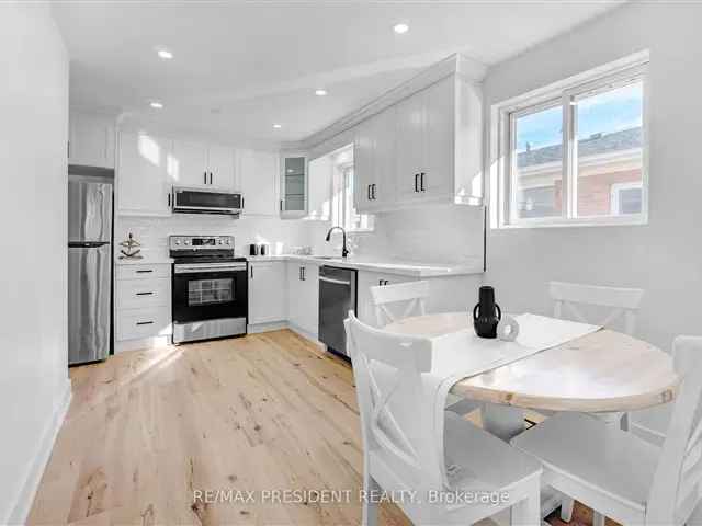 Stunning Renovated Detached Home with Legal Basement Apartment