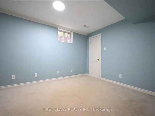 Oakville River Oaks Basement Apartment Rental 2 Bedroom