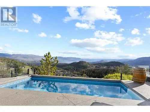 Luxury Kelowna Home with Pool, Hot Tub, and Stunning Views