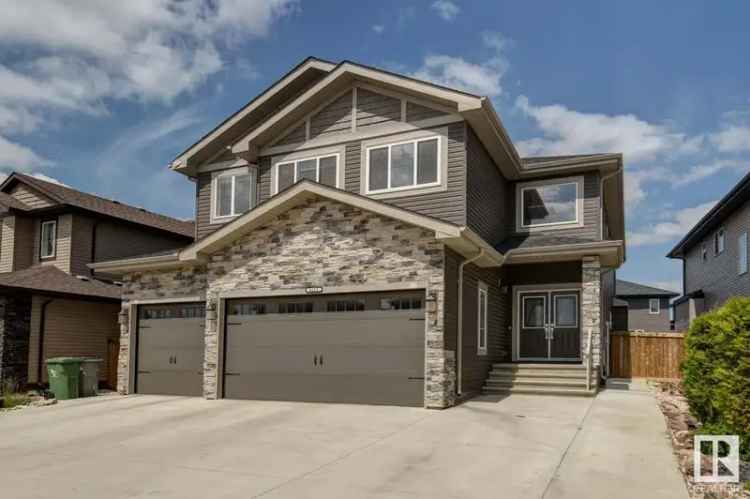 Buy Custom Built Home with Triple Garage in Beaumont Facing Pond