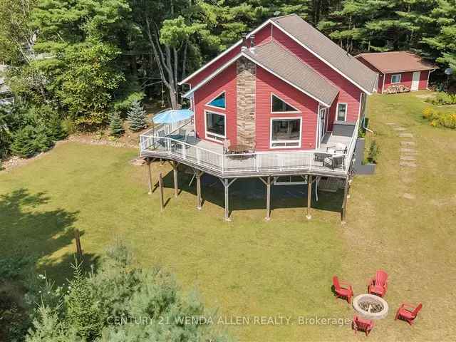 Stunning 3 Bedroom Lakefront Home with Geothermal and 2 Acres