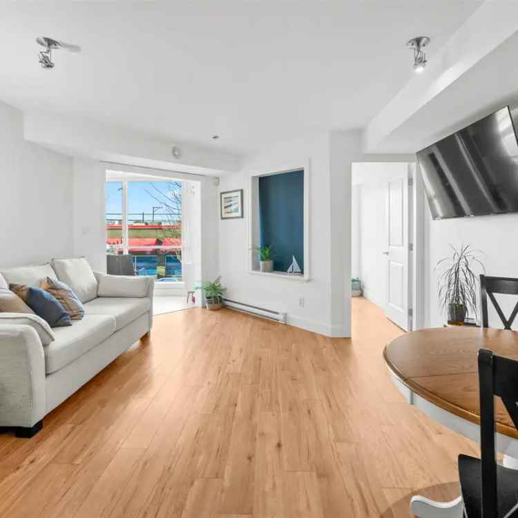 Spacious Commercial Drive 1-Bed + Den Apartment