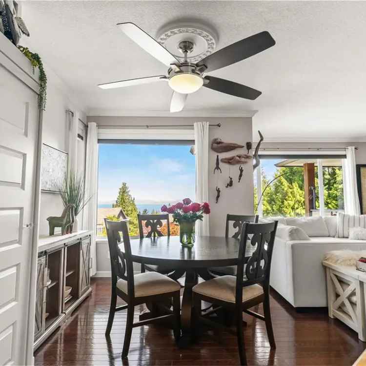 Ocean View 4 Bed 3 Bath Home North Nanaimo