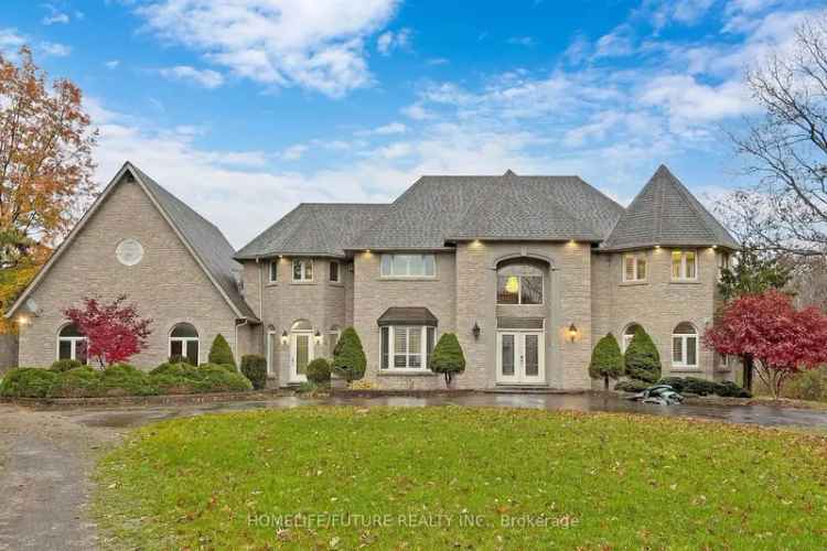 Buy Detached Home in Niagara Region with Custom Features and 5 Acres