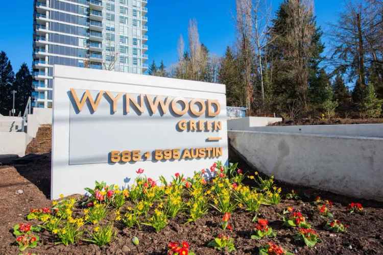 Coquitlam West Condo for Sale Wynwood Green 1 Bedroom