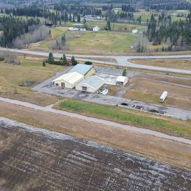 Industrial for sale in Prince George with highway commercial zoning