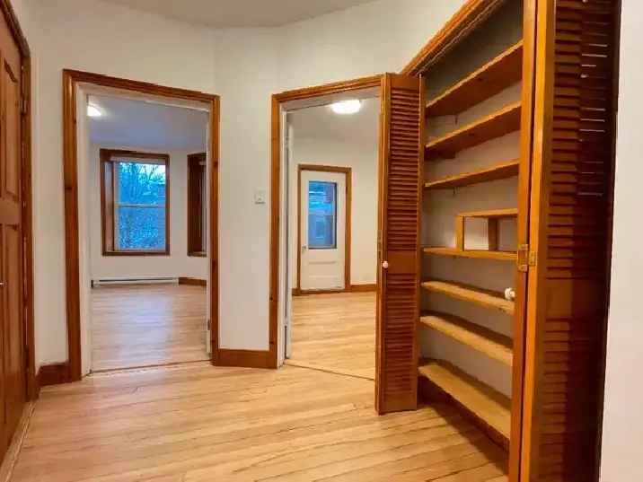 Rent 3 Bedroom Apartment in Outremont with Appliances and AC