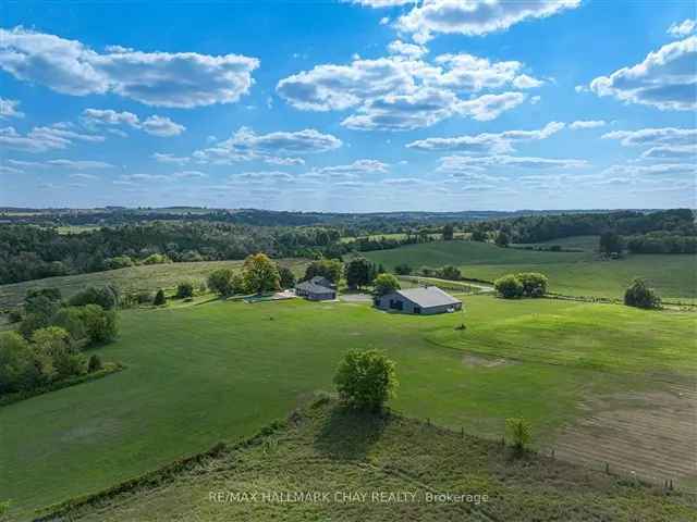 100 Acre Estate with Private Airport Hangar and Luxury Amenities