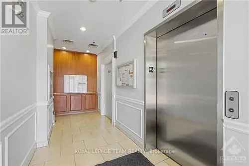 1 Bedroom Condo For Sale in Old Ottawa South