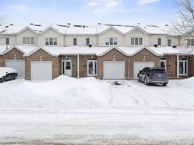 Townhouse For Sale in Clarence-Rockland, Ontario