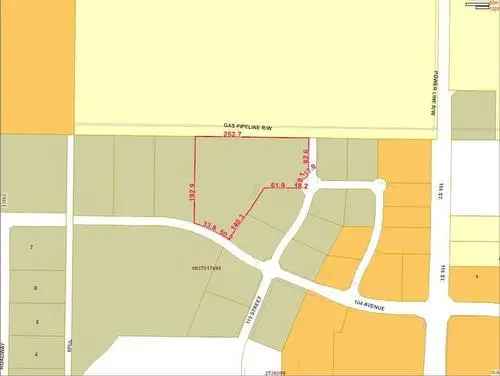 Vacant Land For Sale In Westgate, Grande Prairie, Alberta