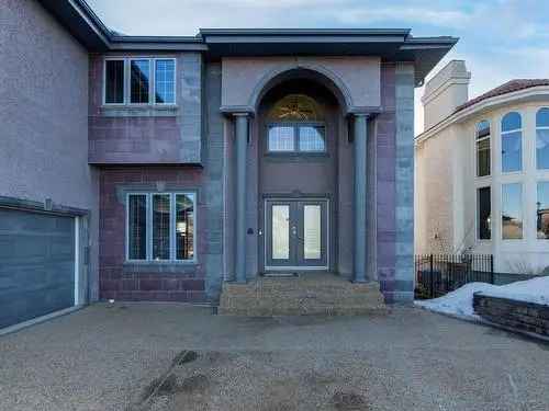 For Sale Stunning Walkout House in Terwillegar Towne Edmonton