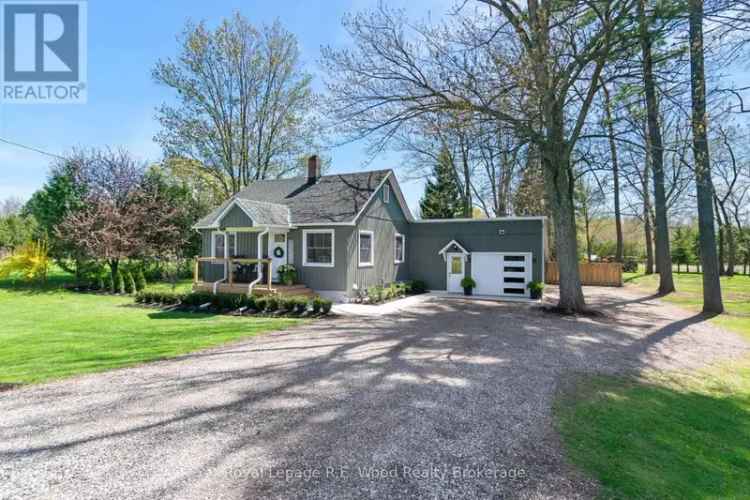 Updated Rural Home near Tillsonburg - 3 Beds, 2 Baths, Workshop Garage