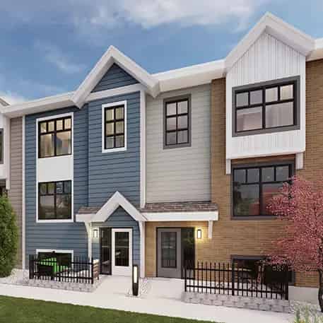 Park Place Merlot Townhome in Lake Mahogany by Jayman BUILT