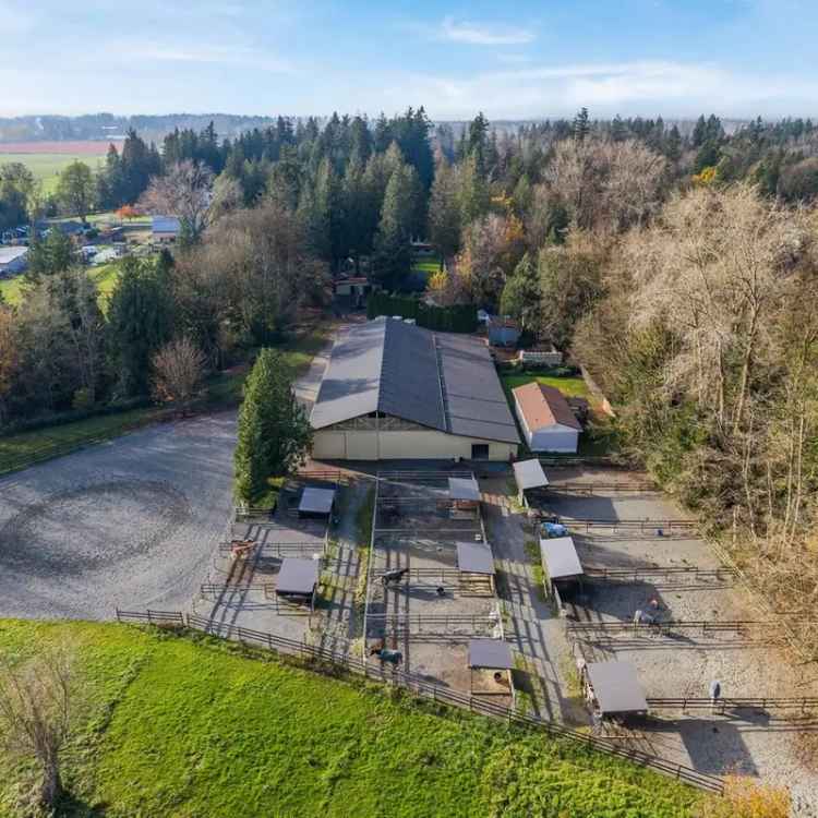 14.47 Acre Equestrian Estate with 2 Homes and Barns