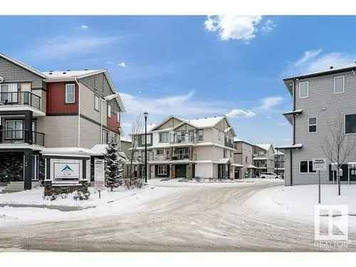 New 2-Bedroom Townhouse in Tamarack Edmonton