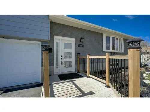 House For Sale In Victoria Hills, Kitchener, Ontario