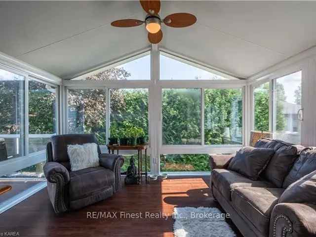 Gananoque Retreat 3-Bedroom Home with Sunroom and Private Backyard