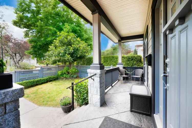 East Van Custom Crafted Duplex Home with Private Yard