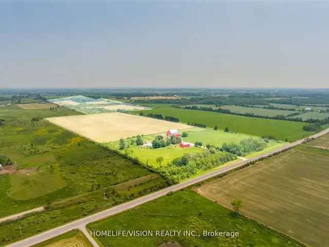 98 Acre Farm with Renovated 4 Bedroom Home and Income-Generating Workshop