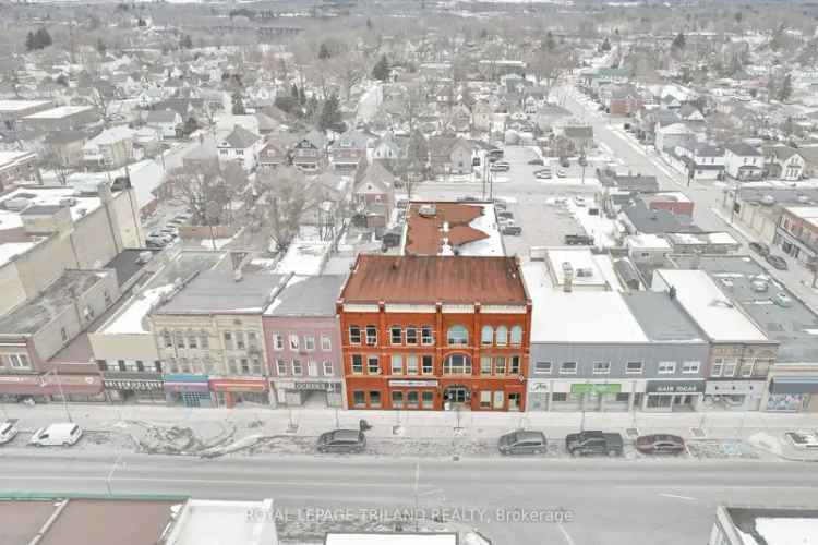 Buy Mixed-Use Commercial Building in Downtown St. Thomas with Residential Units