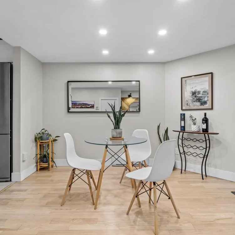 For Sale Renovated Apartment in Kits with Private Backyard Oasis