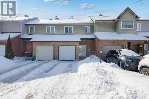 3-Bedroom Townhome For Sale in Barrhaven