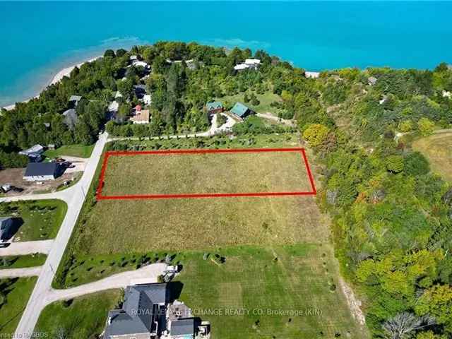 1.39 Acre Building Lot in Port Albert Near Goderich