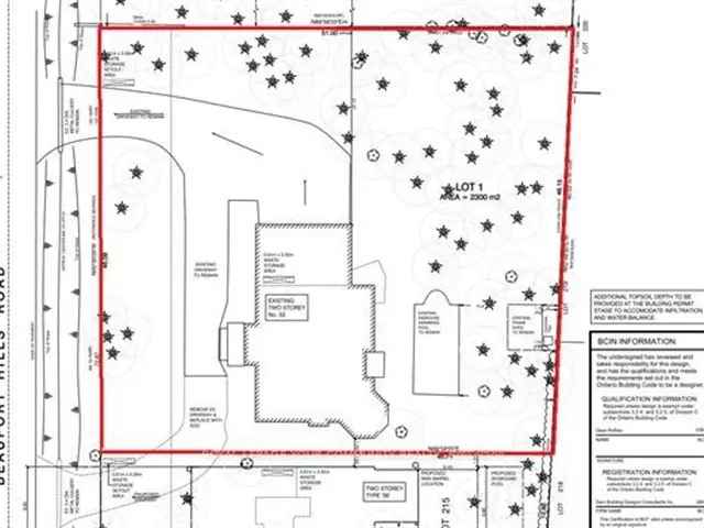 Building Lot 167ft x 157ft - Stunning Trees - Cul-De-Sac