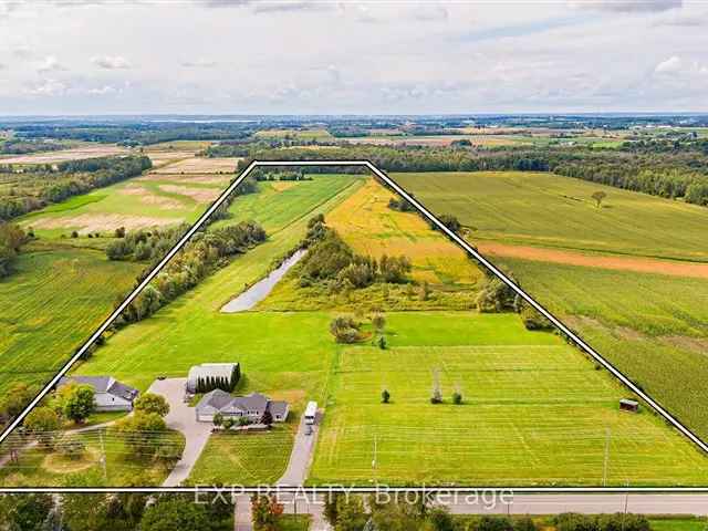 Spacious 3-Bedroom Home with Quonset, Airstrip, and Barn for Aviation Automotive or Equestrian Enthusiasts