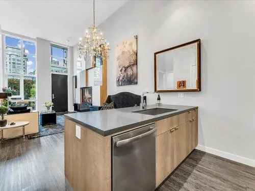 New 1 Bed Townhome in Olympic Village Vancouver