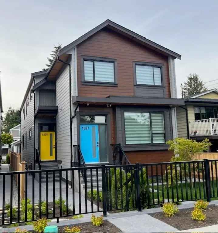 A $1,249,999.00 1/2 Duplex with 4 bedrooms in Glenwood PQ, Port Coquitlam