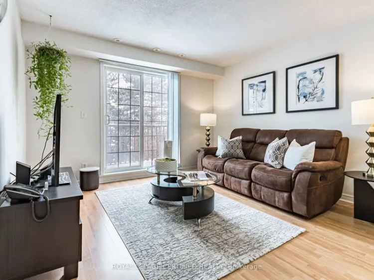 3 Bedroom Townhome in North York with 2 Parking Spaces