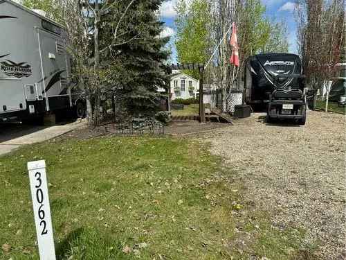 Gleniffer Lake Resort Condo Lot RV Parking Shed Amenities