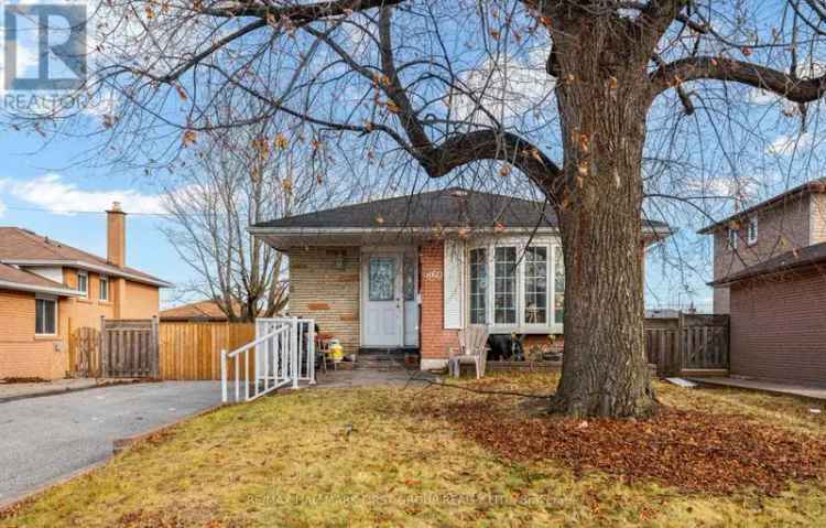 Legal Basement Apartment in South Pickering with 4 Car Parking